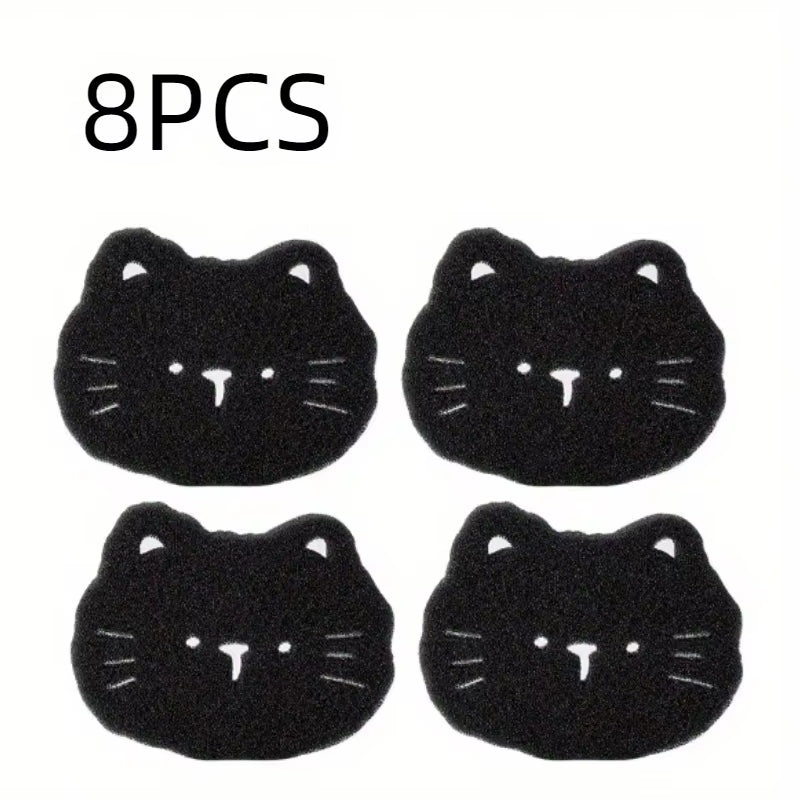 4/8PCS Pet Hair Remover Bear Shape Laundry Ball Washing Machine Lint Catcher Reusable Clothes Sofa Cat Dog Hair Cleaning Sponge