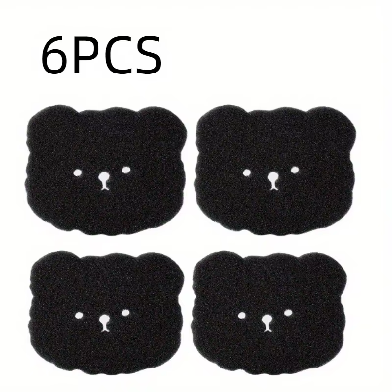 4/8PCS Pet Hair Remover Bear Shape Laundry Ball Washing Machine Lint Catcher Reusable Clothes Sofa Cat Dog Hair Cleaning Sponge