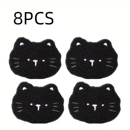 4/8PCS Pet Hair Remover Bear Shape Laundry Ball Washing Machine Lint Catcher Reusable Clothes Sofa Cat Dog Hair Cleaning Sponge