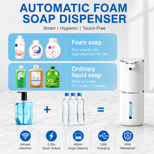 Elegant Touchless Soap Dispenser