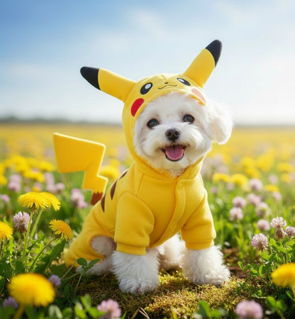 Ultra-soft fleece hoodie for winter comfort ❄️ Designed for small dogs & cats 🐾 Limited stock available — shop now 🛒